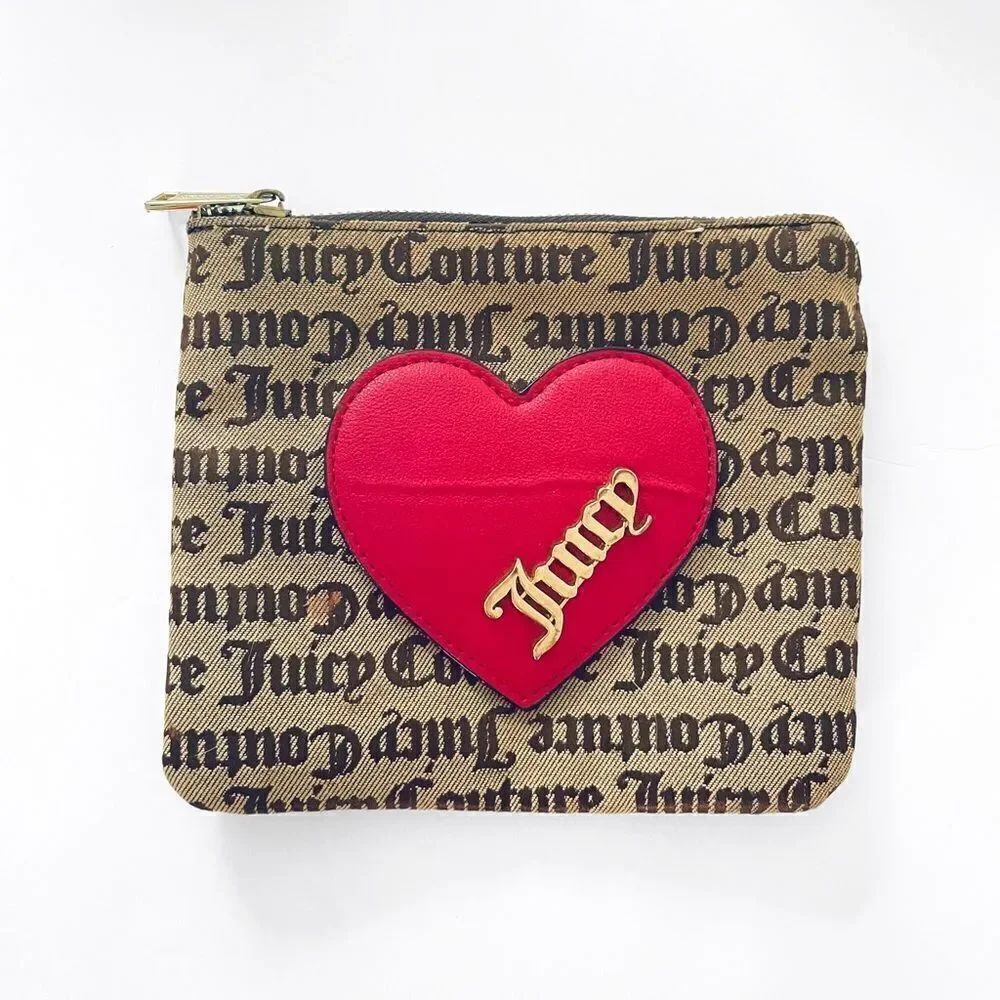 Juicy Couture Heart Wallet Pouch